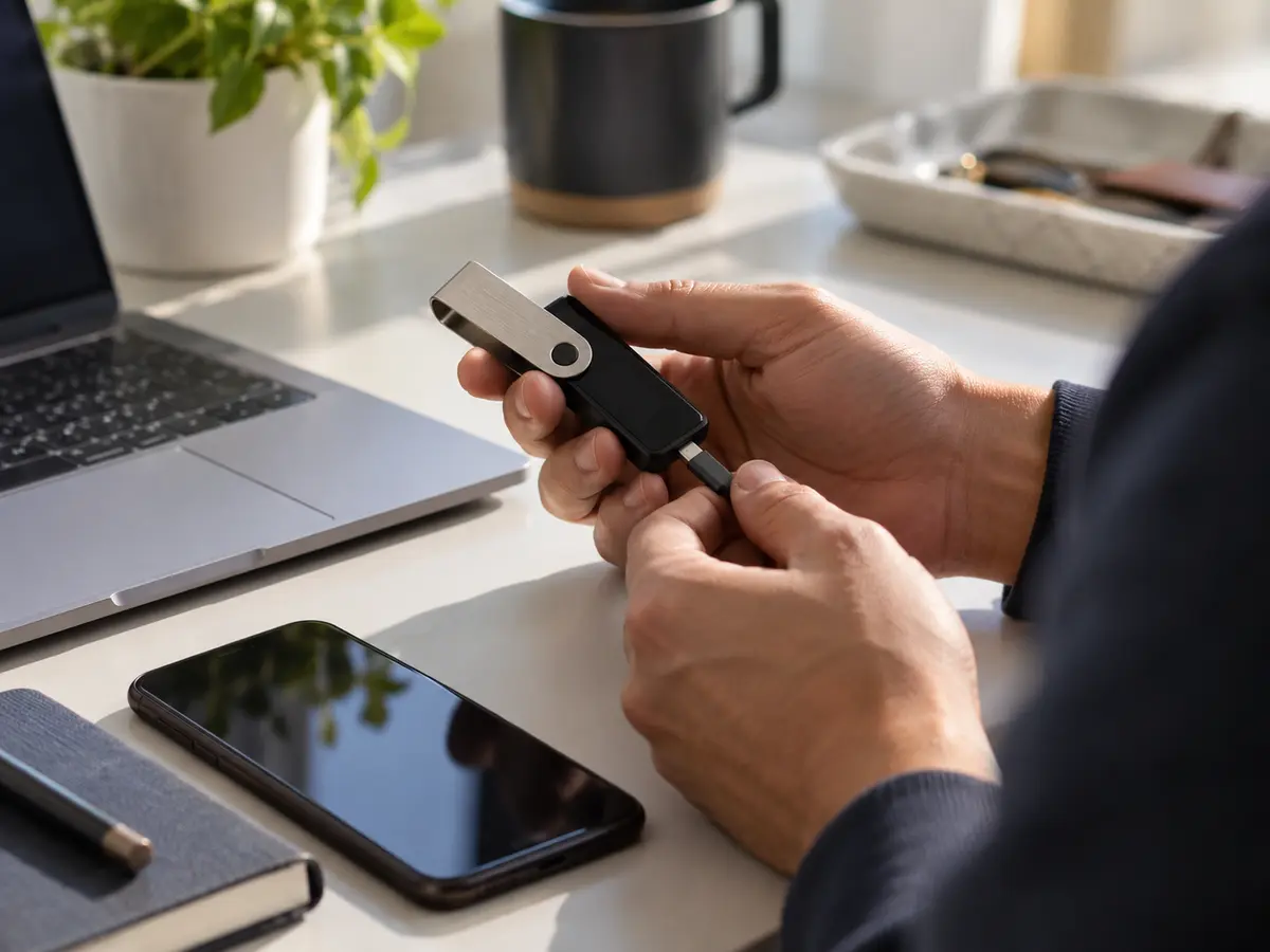Sécurité et protection des clés — Ledger Nano S Plus