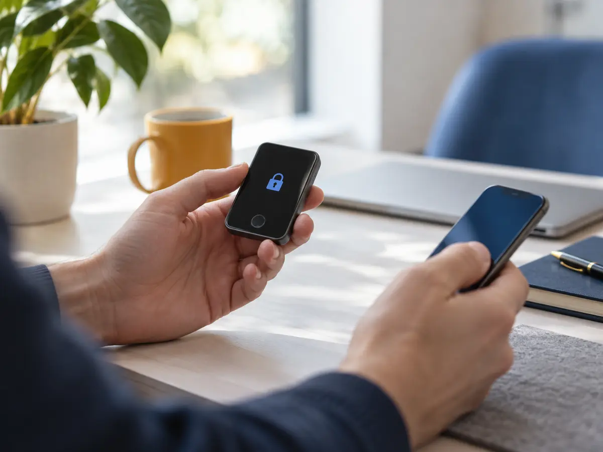 Sécurité : puce certifiée et signature en clair — Ledger Nano X
