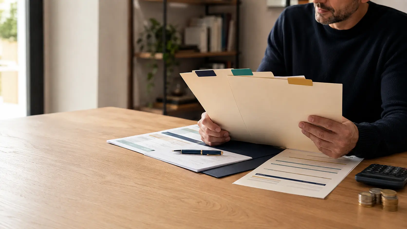 Documents et graphiques utilisés pour comparer plusieurs placements