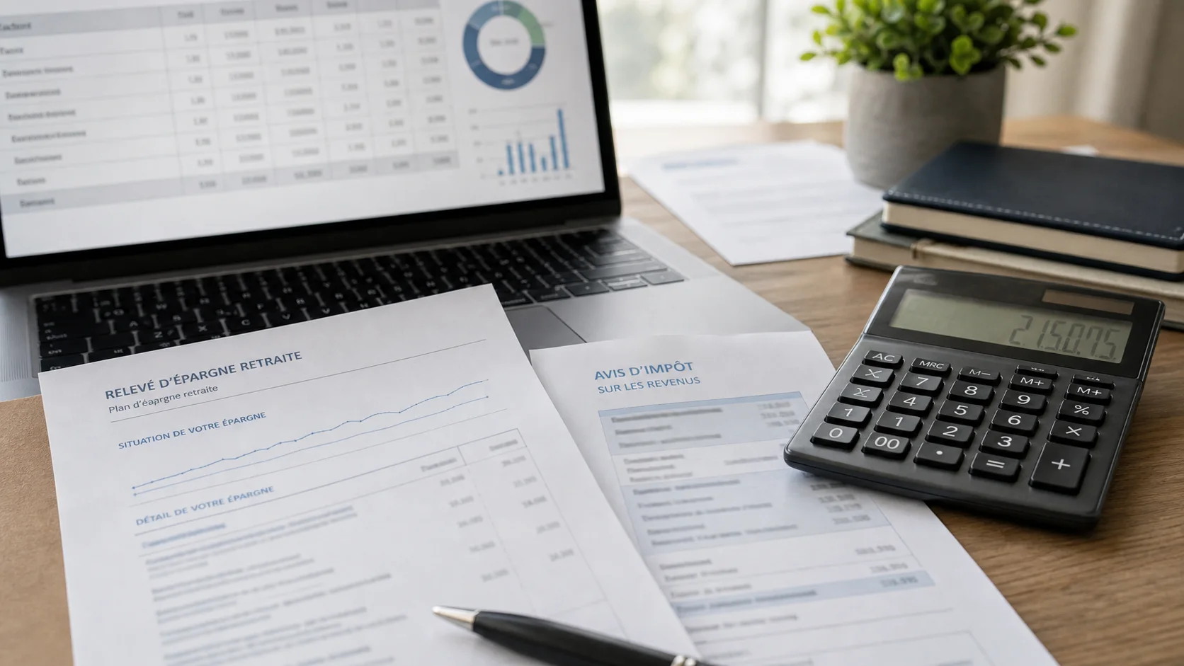 Calcul fiscal d’une sortie PER en capital