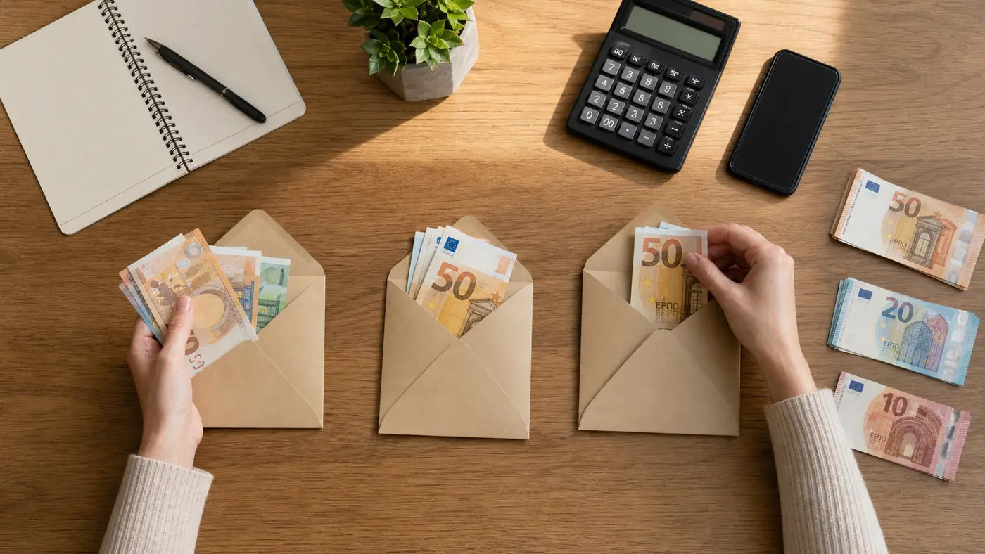 Répartition prudente de 5 000 euros entre réserve, projet court terme et placement long terme