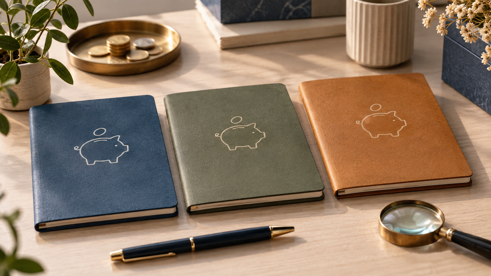 Carnets d’épargne comparés sur une table