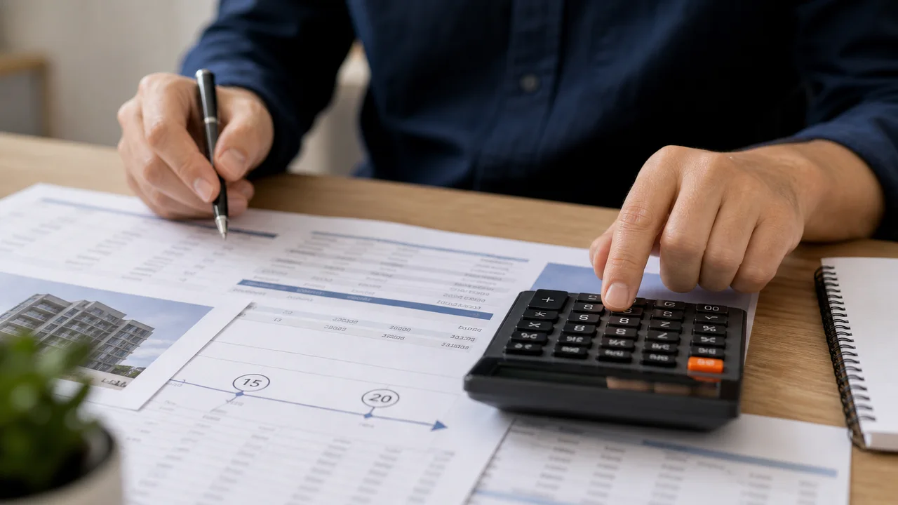 Calcul du rendement d un investissement en nue-propriete avec projection longue duree