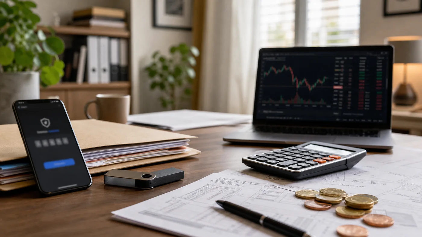 securite crypto authentification et documents fiscaux
