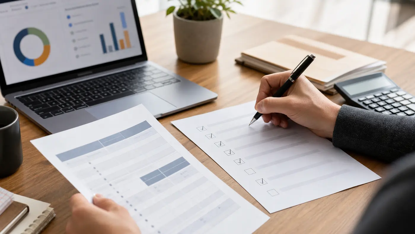 Checklist de vérification des documents avant de choisir un courtier en placements financiers