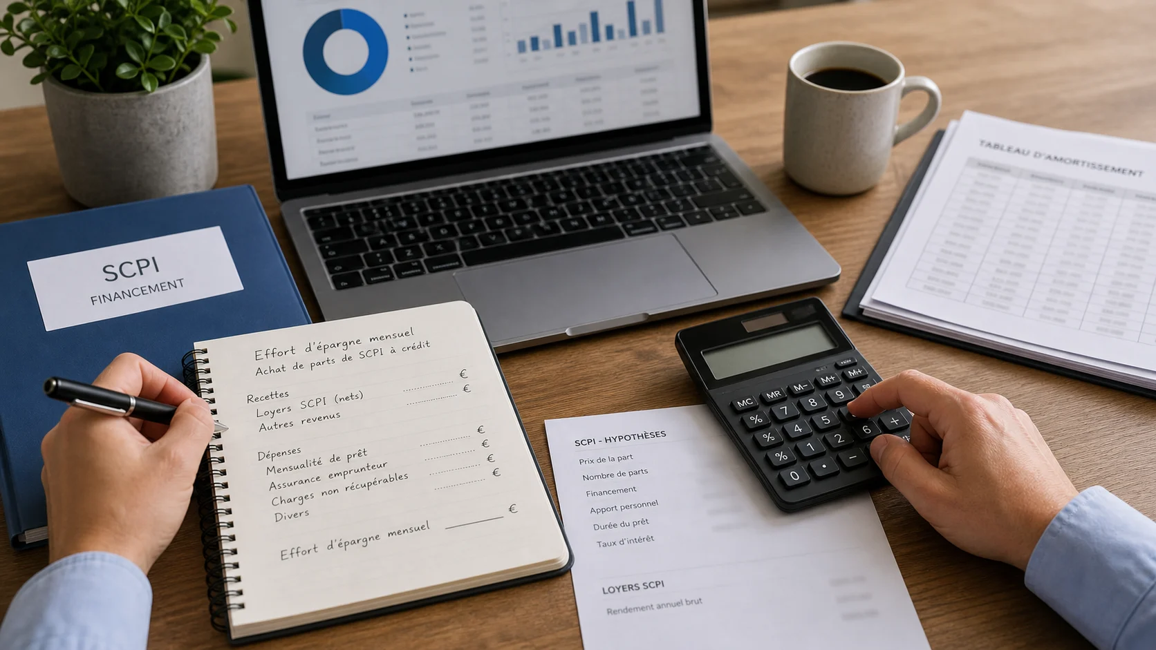 Calculer l'effort d'épargne d'une SCPI à crédit sans se tromper