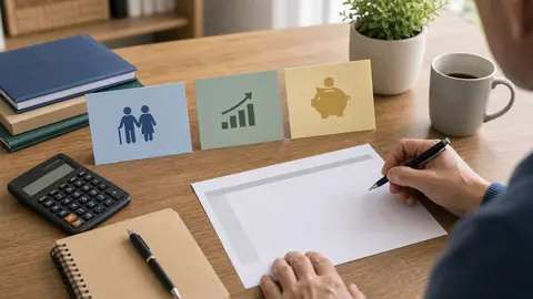 Composition du revenu de retraite en France avec compléments d épargne
