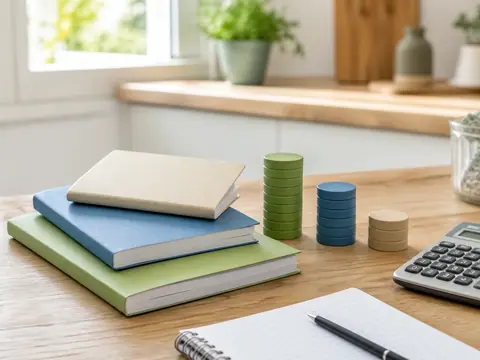Livrets et jetons pour comparer plafond et argent disponible